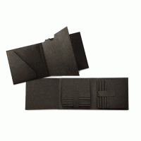 Graphic 45 Trifold Waterfall Folio Album Black (4502383)